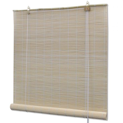 Store Enrouleur Bambou Naturel 100 X 160 Cm Fenêtre Rideau Pare-Vue Volet Roulant Helloshop26 4102140