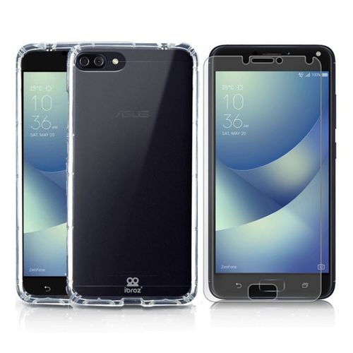 Coque Gel Pour Asus Zenfone 4 + Ecran De Protection Verre