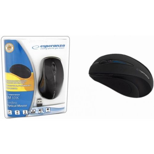 Souris sans fil Esperanza Antares EM101K (Noir)