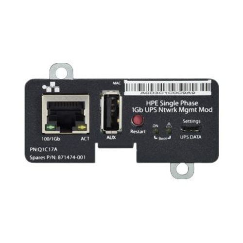 HPE Network Management Module - Carte de supervision distante - Gigabit Ethernet x 1