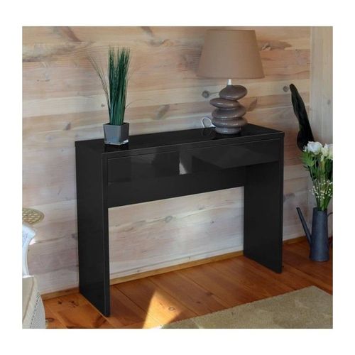 Meuble D'entrée, Console Arena Coloris Noir. Meuble Design Pour Votre Entrée