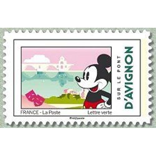 Mickey Et La France Sur Le Pont D'avignon