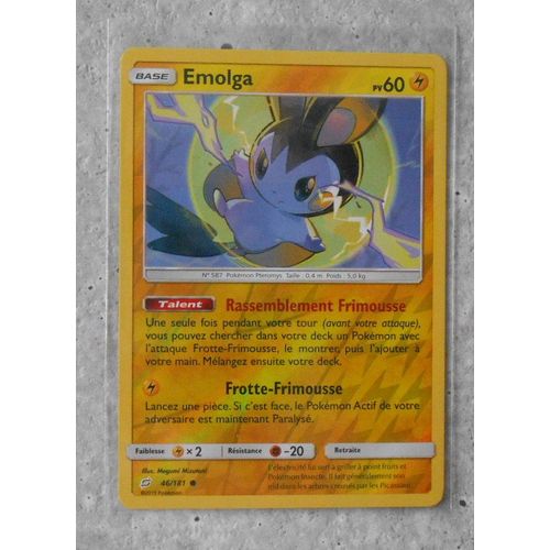 Emolga Reverse 46/181 - Sl9 - Duo De Choc - Vf