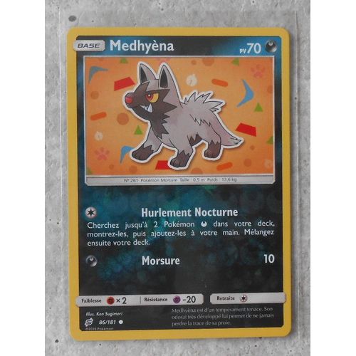 Medhyena Reverse 86/181 - Sl9 - Duo De Choc - Vf