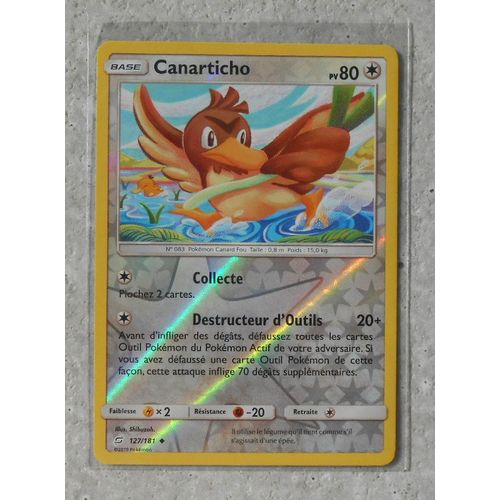 Canarticho Reverse 127/181 - Sl9 - Duo De Choc - Vf