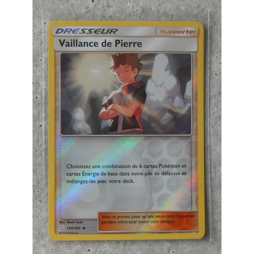 Vaillance De Pierre Reverse 135/181 - Sl9 - Duo De Choc - Vf