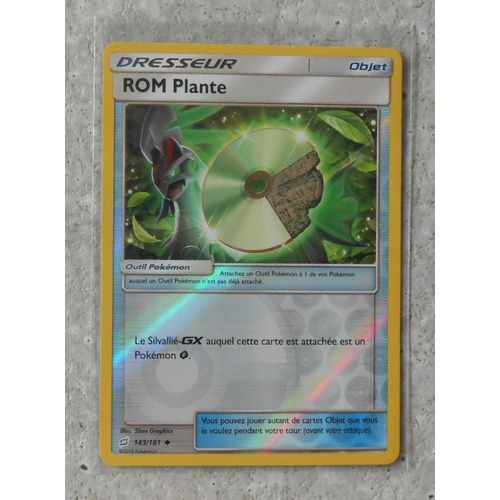 Rom Plante Reverse 143/181 - Sl9 - Duo De Choc - Vf