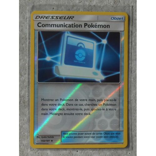 Communication Pokemon Reverse 152/181 - Sl9 - Duo De Choc - Vf