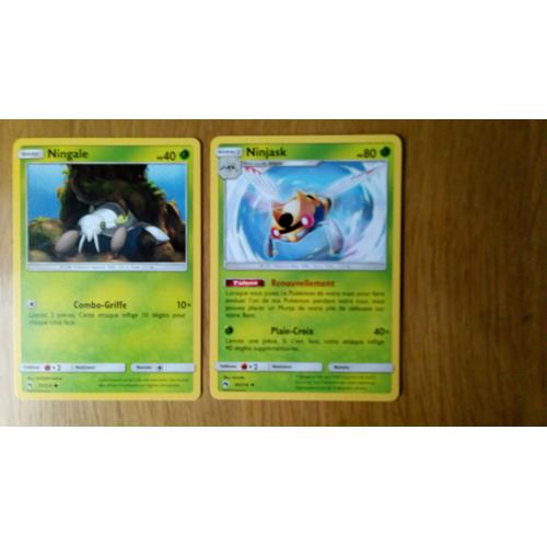 Ningale 29/214 + Ninjask 30/214 - Tonnerre Perdu