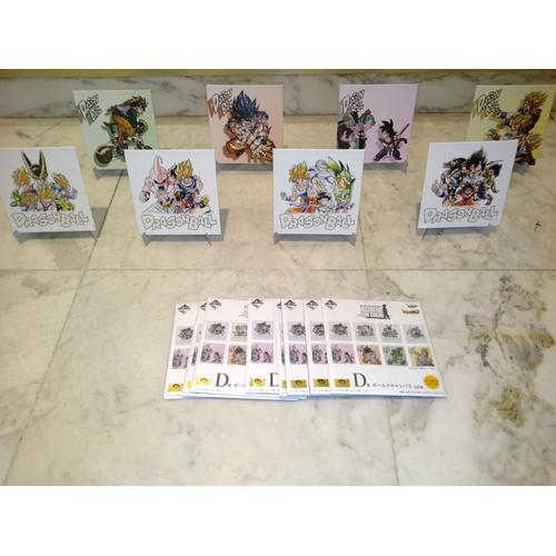 Collection Dragon Ball Shikishi Ichiban Kuji Color Set Complet