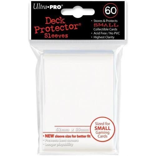 Lot De 60 Protège-Cartes Ultra Pro Format 6,2x8,9 Cm (Transparent)