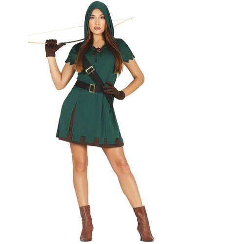 Déguisement Archer Verte Femme Xs / S (36-38)