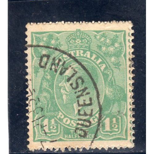 Timbre-Poste DAustralie (Roi George V)