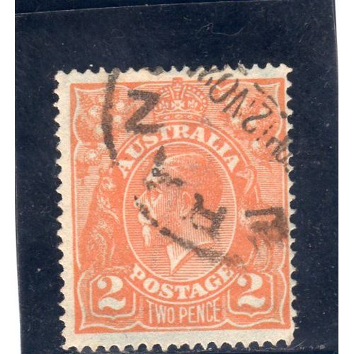 Timbre-Poste DAustralie (Roi George V)