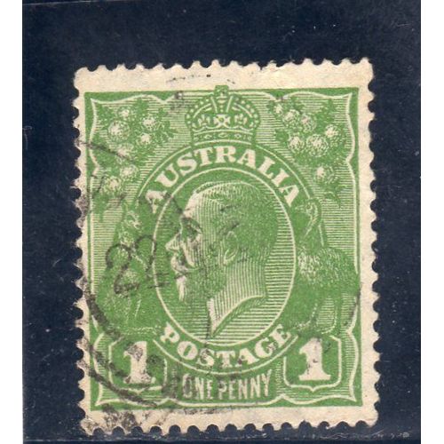 Timbre-Poste DAustralie (Roi George V)