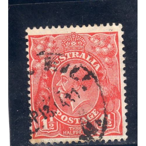 Timbre-Poste DAustralie (Roi George V)