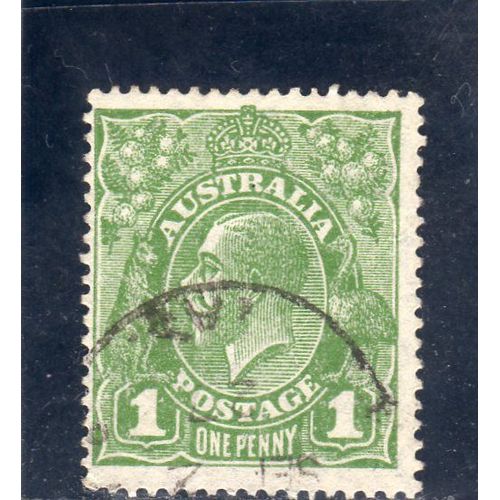 Timbre-Poste DAustralie (Roi George V)