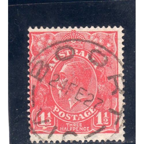 Timbre-Poste DAustralie (Roi George V)