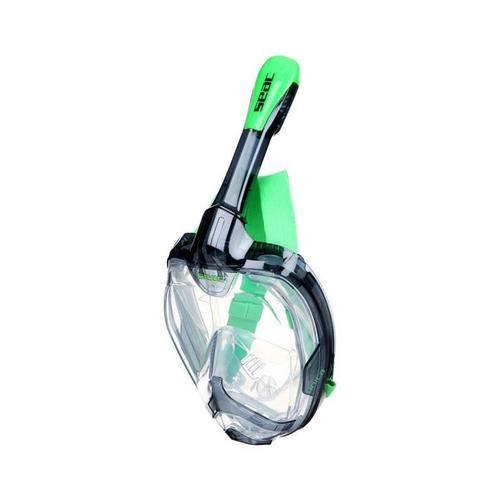 Masque De Snorkeling Unica Medium Seac Sub - Couleur - Noir/Lime