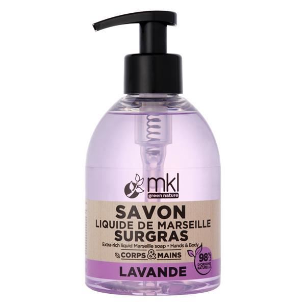 Mkl Green Nature Savon Liquide De Marseille Surgras Lavande 300ml 