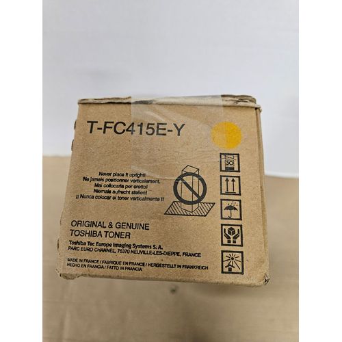 Toshiba T-fc415e-y Cartouche De Toner 1 Pièce(s) Original Jaune