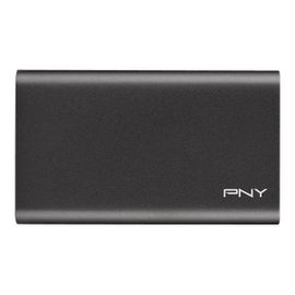 PNY ELITE - SSD - 960 Go - externe (portable) - USB 3.0 - noir