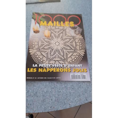 Les Napperons Jolis N° 181" 1000 Mailles