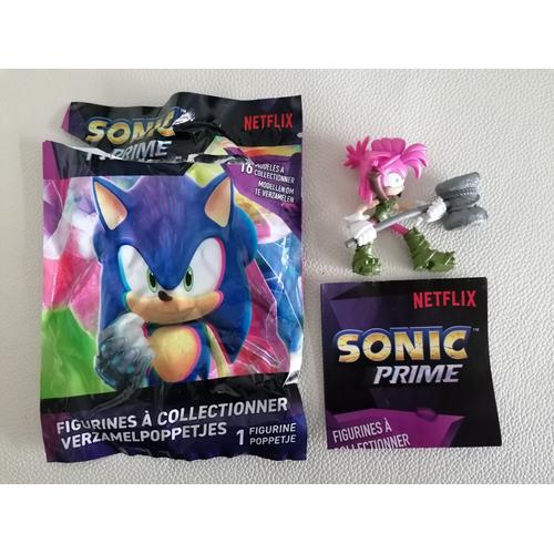 Figurine Amy Rose (Sonic Prime) - Sega - Netflix - Lansay - Wildbrain - P.M.I. Kids World - Altaya