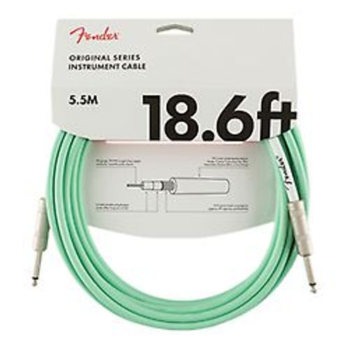 Original Series Instrument Cable, 5,5m, Surf Green
