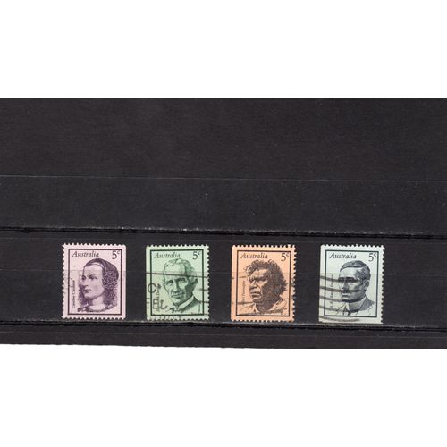 Timbres-Poste DAustralie (Personnages Illustres)
