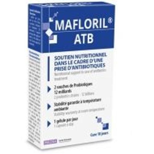 Mafloril Atb - Probiotiques 10 Gelules Ineldea 