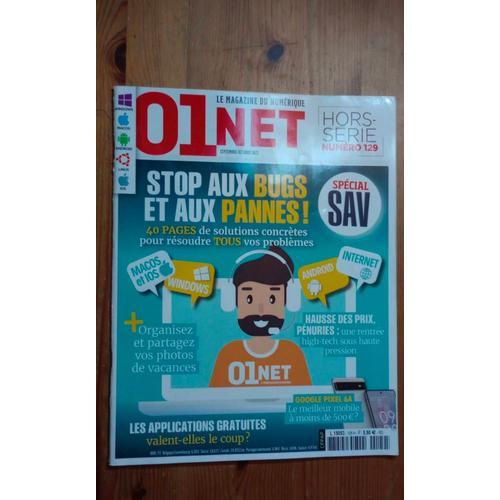 Le Magazine Du Numérique - 01net - Hors Série - Numéro 129 - Septembre / Octobre 2022