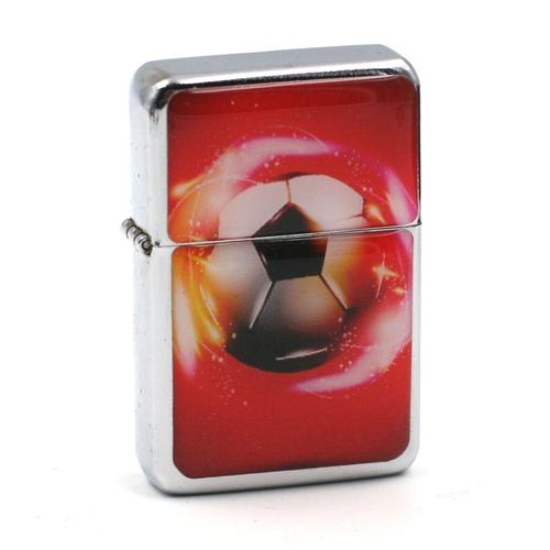 Briquet Essence Football ? Rouge