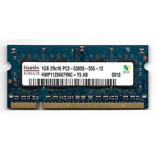 Mémoire 1GB DDR2 Hynix 2Rx16 PC2-5300S-555-12