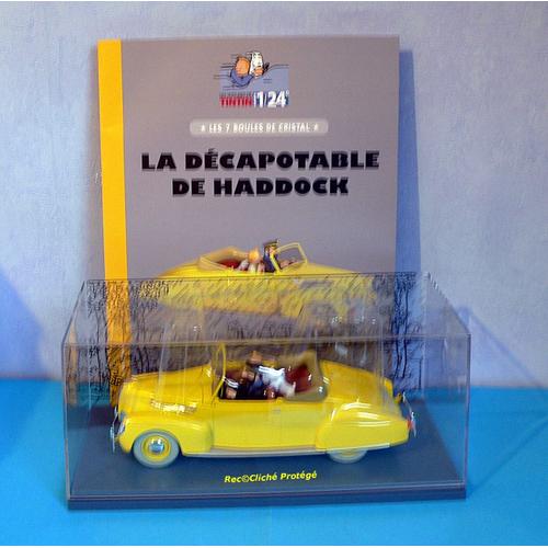 Voitures Tintin Hachette 1/24 La Décapotable Du Capitaine Haddock-Hachette