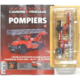 Echelle Pivotante 18m Magirus Sur Opel Blitz De Jettingen 1/43e Pompiers-Ixo