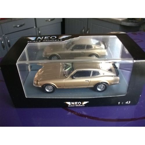 Datsun 260z 1974-1978 Fairlady 2 Nissan 1/43 Gold Rare Neuf Neo-Neo