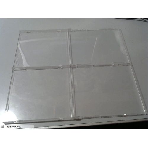lot de 2 boitier pour cd sans plateaux