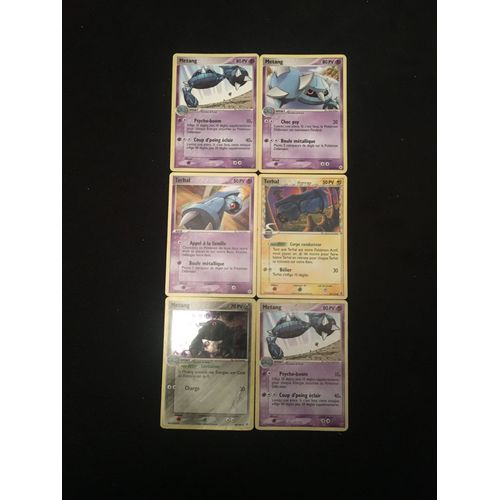 2x Terhal + 4x Metang (Pokemon)