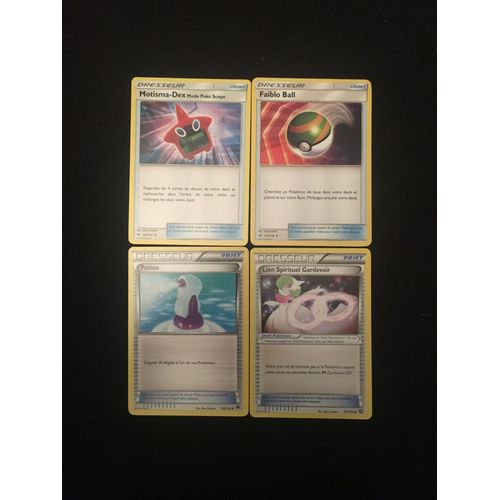 Motisma Des (Mode Poké Scope) + Faiblo Ball + Potion + Lien Spirituel Gardevoir (Pokemon)