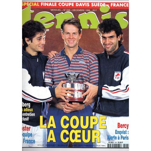 Tennis Magazine N° 249 Coupe Davis France Suède / Adieux De Stefan Edberg