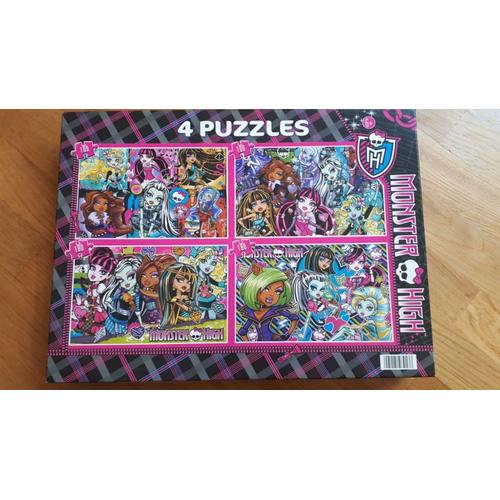 Monster High - 4 Puzzles Clementoni