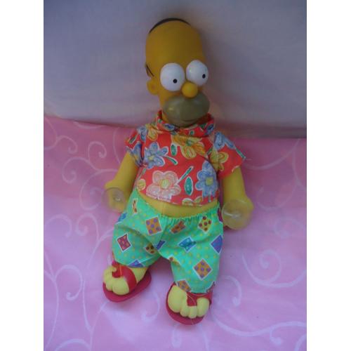 Homer Simpson En Peluche Petit Tenue Ete 27 Cm Md Toys