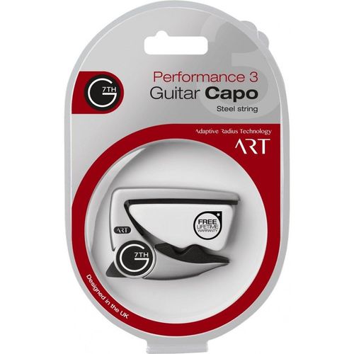 G7th C81010 - Capodastre Guitare Acoustique Ou Électrique - Argent