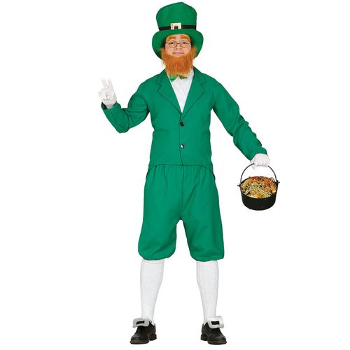 Déguisement De Lutin Vert Irlandais Leprechaun Pour Homme (Taille M)
