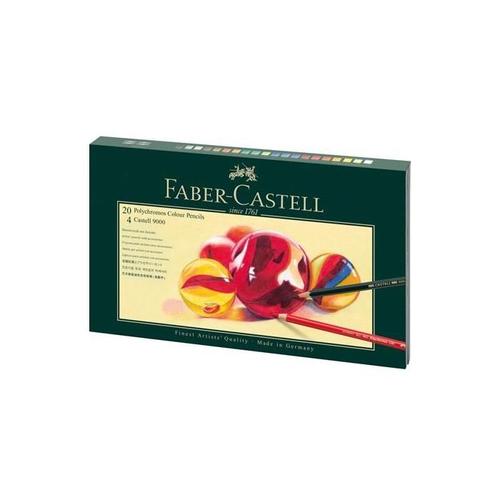 Faber-Castell Coffret Cadeau Mixed Media Polychromos + Castell 9000
