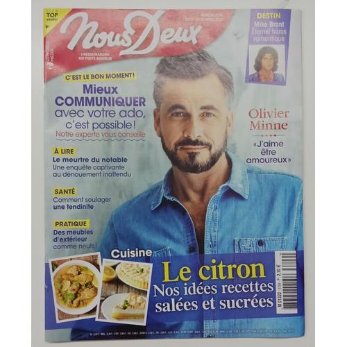 Magazine Nous Deux N°3799 Olivier Minne