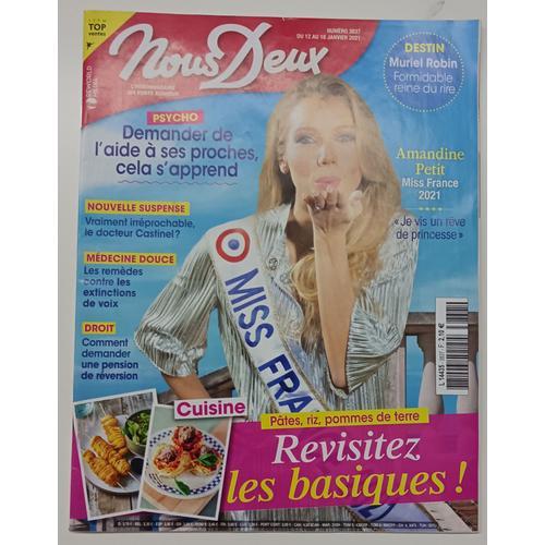 Magazine Nous Deux N°3837 Amandine Petit