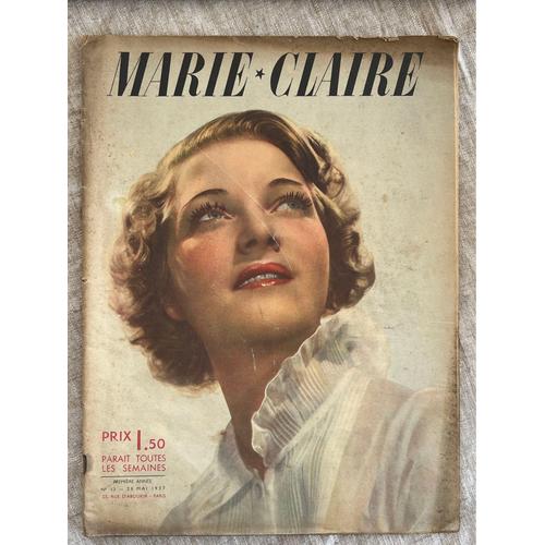 Magazine. Marie-Claire .N 13 - ( 28 Mai 1937 ) .