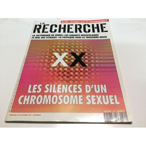La Recherche N° 262 / Février 1994.